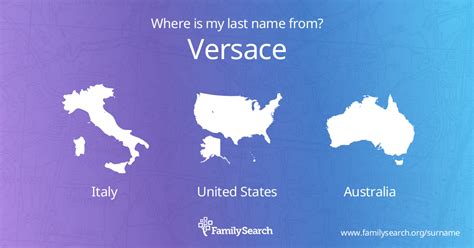 versace meaning of the name|Versace name origin.